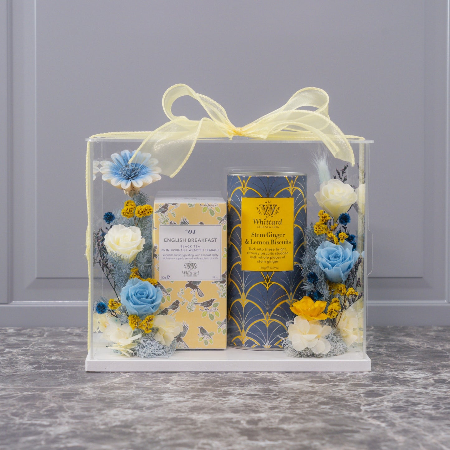 Golden Bloom Tea Set