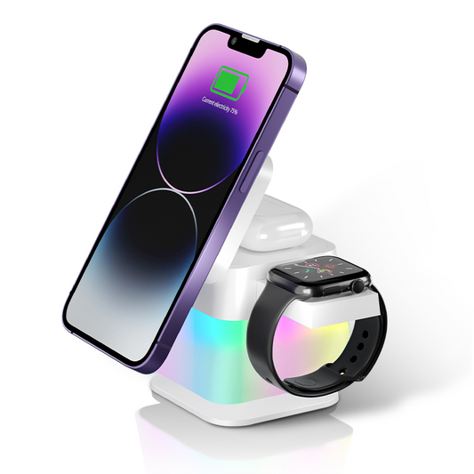 OrbitLight 3-in-1 Cordless Charger & Night Light