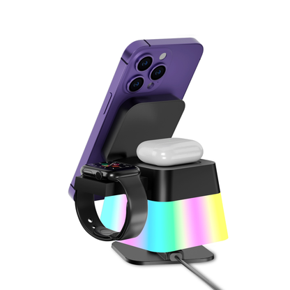 OrbitLight 3-in-1 Cordless Charger & Night Light