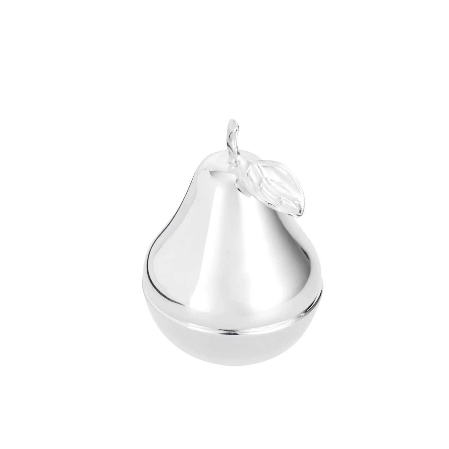 BONBONNIERE Silver-Plated Pear Trinket box