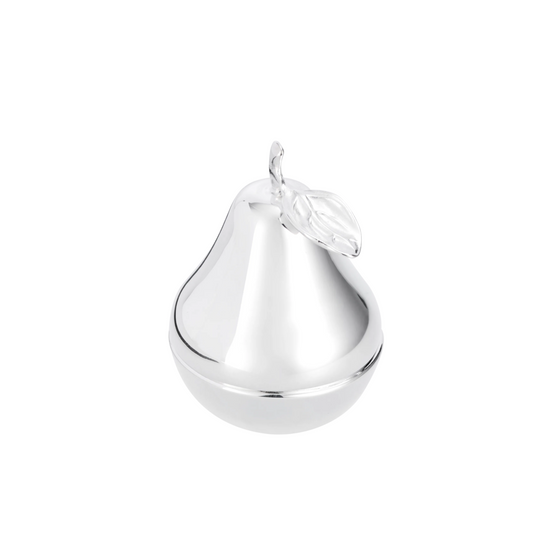 BONBONNIERE Silver-Plated Pear Trinket box
