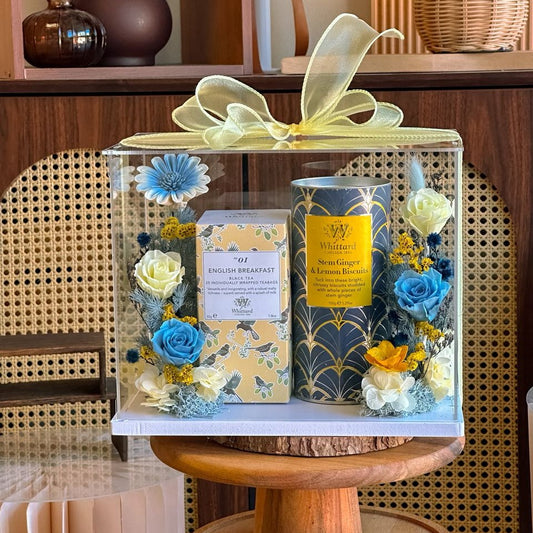Golden Bloom Tea Set